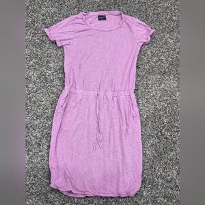 Casual Pink And Blue Dress